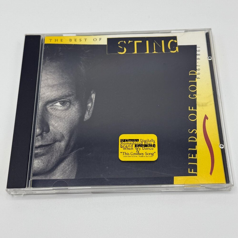 The Best of Sting Fields of Gold [1984 1994 CD Club Edition] Album